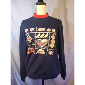 Vintage Jerzees Americana Pullover Sweatshirt